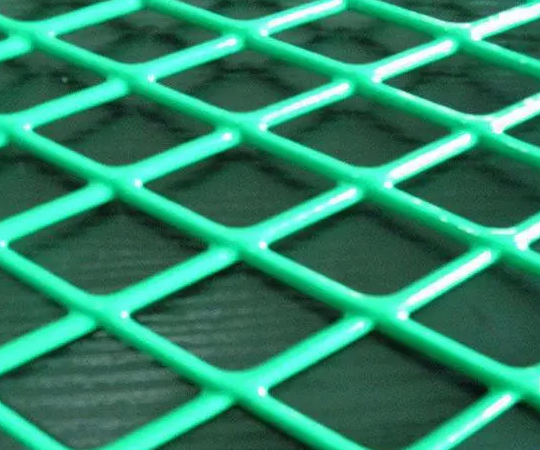 喷漆拉伸网|喷防锈漆菱形拉伸网|静电喷涂拉伸网2mm厚